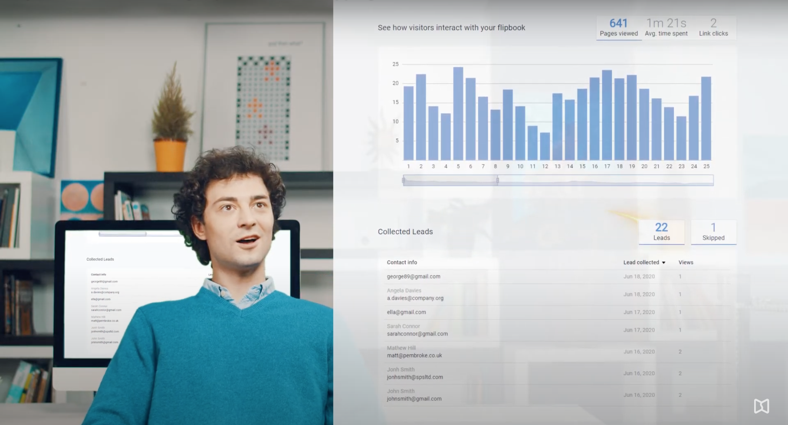 Рекламный ролик "FlippingBook"