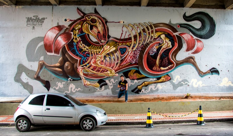 Никос и его анатомичные граффити