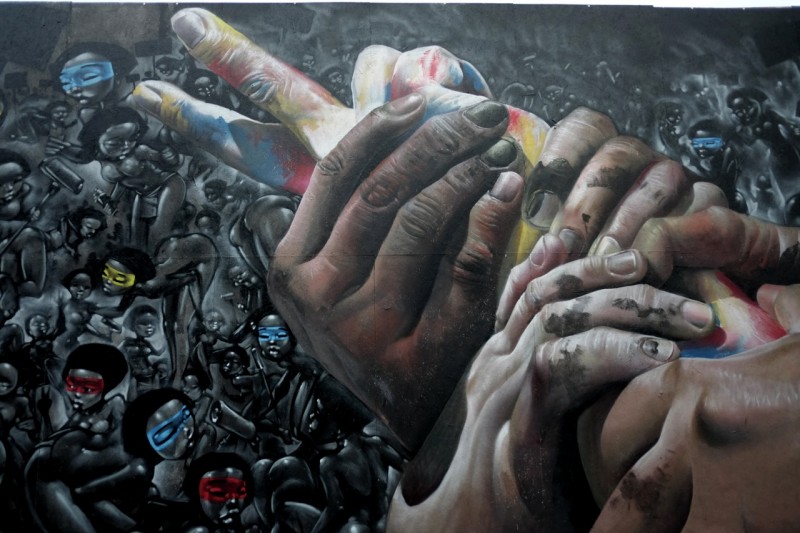 Maclaim: фотореализм в граффити