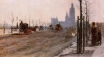 Живопись | Джузеппе де Ниттис | The Victoria Embankment, London, 1875
