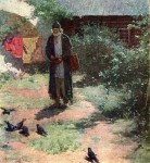 Живопись | Абрам Архипов | Келейник, 1891