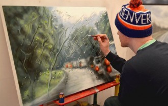 Городские улочки и романтика дождя. Френсис МакКрори