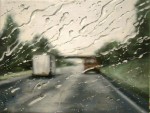 Живопись | Francis McCrory | Rainy Windscreen Paintings | Pieces Of Sky