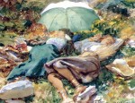 Живопись | Джон Сингер Сарджент | A Siesta, 1907