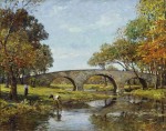 Живопись | Теодор Робинсон | The Old Bridge, 1890