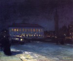 Живопись | Джордж Лакс | Copley Square, 1904