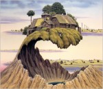Живопись | Jacek Yerka | Don't Slam the Door