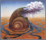 Живопись | Jacek Yerka | The Second Day of Genesis