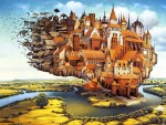 Живопись | Jacek Yerka | The City is Landing