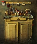 Живопись | Jacek Yerka | Twilight In The Cupboard