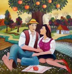 Живопись | Михай Даскалу | Under the tree