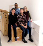 Хизер Дарси Бхандари с коллегами из Mixed Greens | Photo by Steve Shane