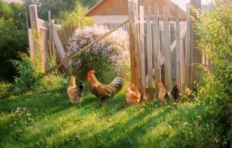 Красота русской природы в картинах Вячеслава Палачёва