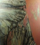 Живопись | Алёна Смолина | На мосту, 2016