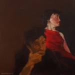 Живопись | Александр Жерноклюев | В красном платье, 2008