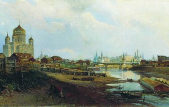 Уличный живописец Николай Маковский