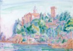 Живопись | Джон Питер Рассел | Castello Brown, Portofino, 1920
