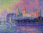 Живопись | Поль Синьяк | The Papal Palace, Avignon, 1900