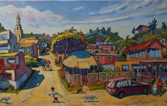 Сергей Суксин.  Добродушная и атмосферная живопись