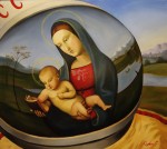 Живопись | Сергей Суксин | Мадонна с младенцем