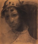 Графика | Одилон Редон | Безумие, 1883