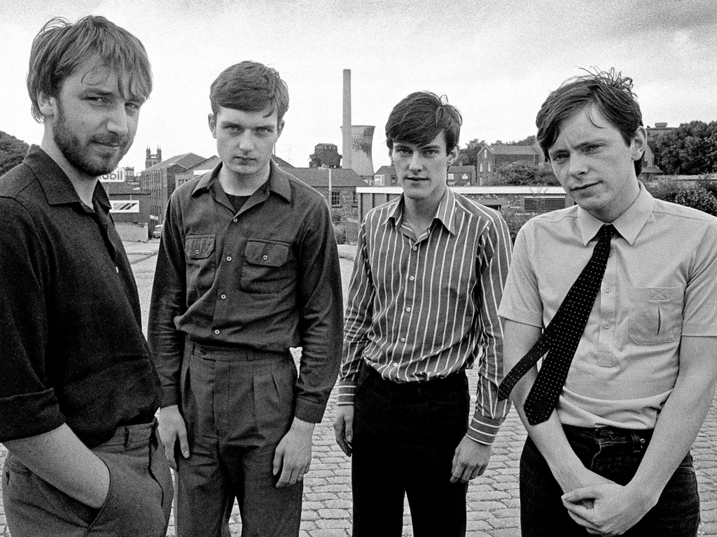 Joy Division - Питер Хук, Йен Кёртис, Стивен Моррис и Бернард Самнер