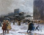 Живопись | Эверетт Шинн | Cooper Square, 1900-08