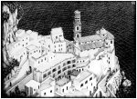 Графика | Мариуц Эшер | Atrani, coast of Amalfi