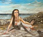 Живопись | Юлия Бружайте | Поднятие с колен