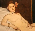 Живопись | Эдуард Мане | Олимпия, 1863 (Фрагмент)