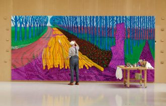 Дэвид Хокни. От картин в стиле игры «Sims» до высокого искусства с экрана телефона