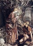 Сказочные миры Жозефины Уолл. Фото 7. Артур Рэкхем. Иллюстрация к Кольцу Нибелунгов