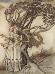 Сказочные миры Жозефины Уолл. Фото 8. Артур Рэкхем. Иллюстрация к сказке братьев Гримм
